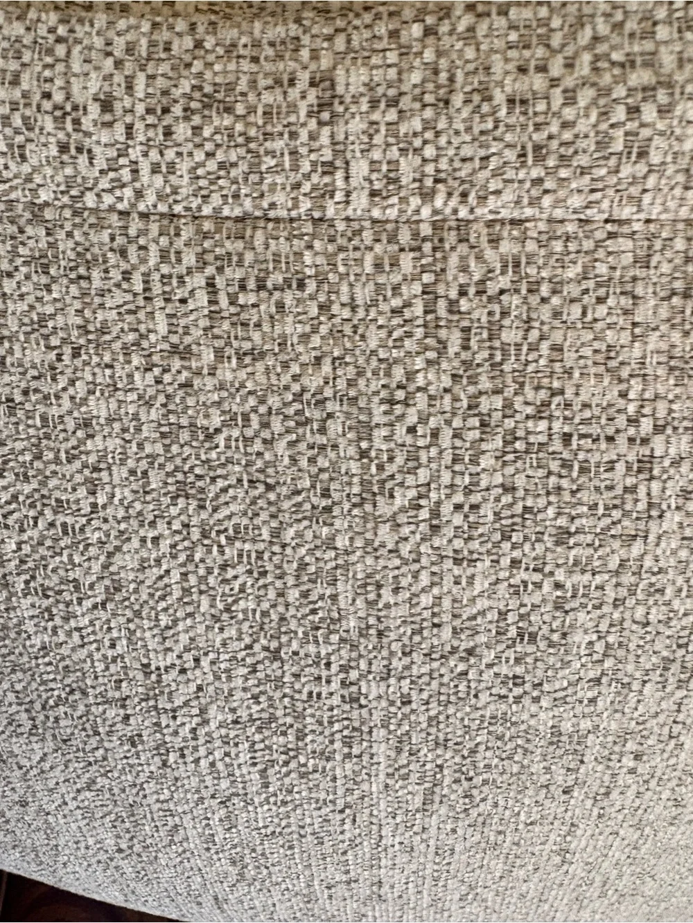 Beige Patterned Square Throw Pillow - Neutral Check Design 1 for $49